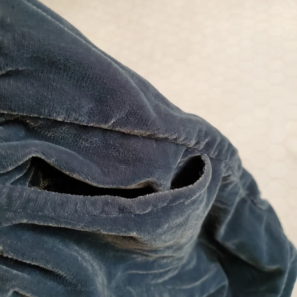 Gymboree Blue Velvet Culottes Cropped Pants